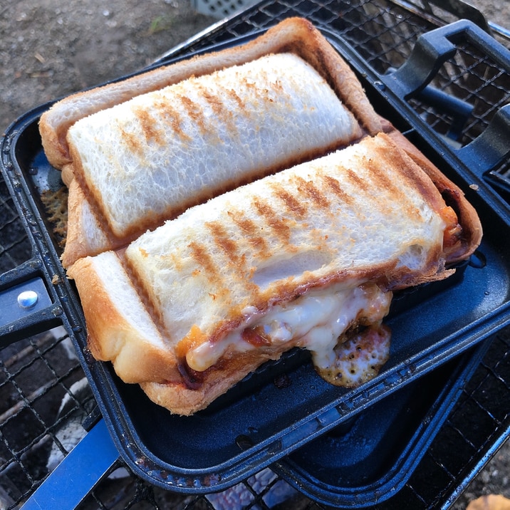 アウトドアに!ホットサンド